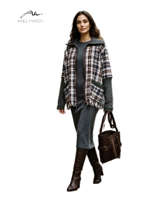 Tartan wool jacket
