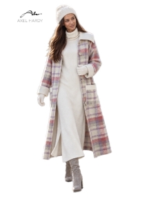 AXEL HARDY™ Winter Softness – Long Luxury Alpaca Dress